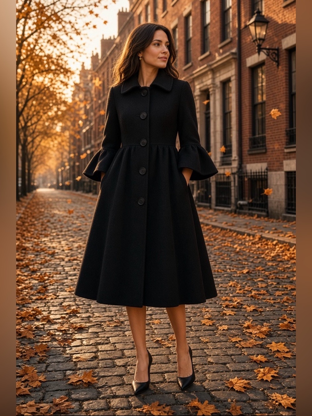 Club Monaco  Wool  Black Coat Size Medium